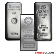 Set 12 lingotti argento 999 - 12 montagne svizzere