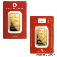 Rand Refinery Gold Bars - Swiss Bullion Trading