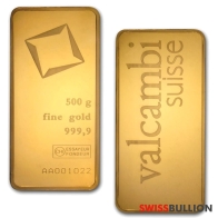 Valcambi Gold Bars - Swiss Bullion Trading