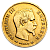 Napoleon III.10 French Francs, 2nd choice, 1854-1860