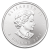 Moneda de plata de hoja de arce de 1 onza