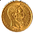 Leopold II, 20 Belgian Francs, 5.81g Gold, 1865-1909