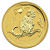 1/10 oz Lunar II Monkey - Gold - 2016