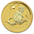 1/20 oz Lunar II Monkey - Gold - 2016