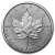 Moneta Maple Leaf in Platino da 1 Oncia