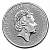 Moneda de platino Bestias de la Reina de 1 onza - Serie Grifo