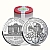 1 Ounce 2018 Silver Austrian Philharmonic Coin