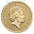 1 Ounce Queens Beasts Gold Coin - Unicorn of Scotland