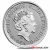 Moneda de platino Britannia de un décimo de onza 2020