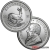 25 x 1 Ounce Krugerrand Silver Coins