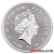 2021 1 Ounce Silver British Valiant Coin