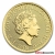 10 monedas de oro Britannia de 1 onza 2022