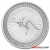 1 Ounce 2022 Silver Kangaroo - Tube of 25 Coins
