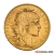  Moneda de oro Marianne francesa (Gallo)
