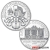 2023 Moneda de Plata Filarmónica austriaca de 1 onza
