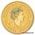 Moneda ano del Conejo lunar de ½ de oro de la casa de la moneda de Perth 2023