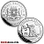 Tube of 20 x 2024 Somalian Elephant 1 Oz African Wildlife Silver Coin