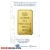 50 Gram PAMP Rose Gold Bar