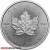 Tube of 25 x 1 Ounce 2025 Silver Maple Leaf Coin 