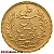 20 Tunisian Francs, 5.81g Gold, mixed years