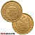 20 Tunisian Francs, 5.81g Gold, mixed years
