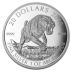 American Scimitar Sabre-Tooth Cat PROOF 1oz Silver - 2015
