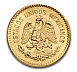 10 Mexican Pesos Hidalgo 7.50g Gold - 1905-1959