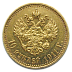 Nikolaus II, Tsardom, 10 Rouble, 7.74g Gold, 1897-1911