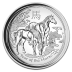1 oz Lunar Horse Silver 2014 - Proof & High Relief