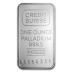 1 Ounce Credit Suisse Palladium Bar
