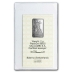2 Gram Credit Suisse Liberty Platinum Bar