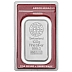 Lingote de plata Argor Heraeus de 100 gramos