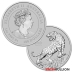 1 Ounce 2022 Platinum Year of the Tiger Coin