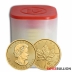 Moneda de oro Maple Leaf de 1 onza 2022