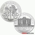 Moneda de platino Filarmónica de Austria de 1 onza 2021