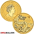 2024 Perth Mint 1/10 Unze Lunar Jahr des Drachen Goldmünze