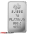 25 Gram PAMP Multigram Platinum Bullion Bar
