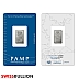 5 Gramm PAMP Fortuna Platinbarren