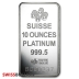 10 Ounce PAMP Fortuna Platinum Bar