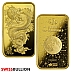 1 Unze PAMP Legends Azure Goldbarren - Jahr des Drachen