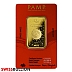 1 Unze PAMP Legends Azure Goldbarren - Jahr des Drachen