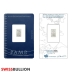 1 Gram PAMP Fortuna Palladium Bar