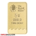 5 Gram Britannia Gold Bar - The Royal Mint