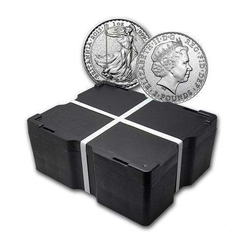 Monster Box Silver British Britannias