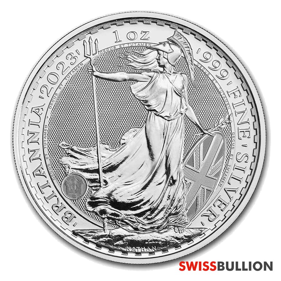 1 Ounce 2023 Silver British Britannia Coin